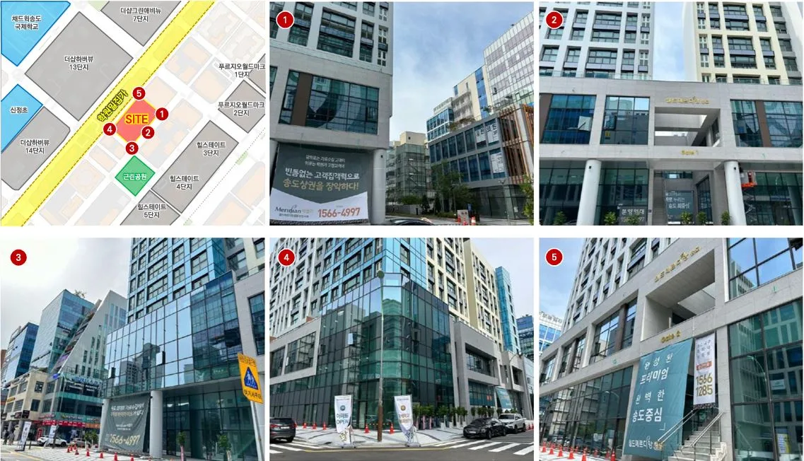 송도 월드메르디앙 에클라 83㎡ 평면도 - 31평대 남향 4베이